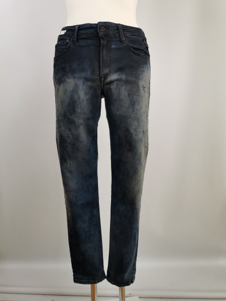 Replay Jeans, Skinny FIt, New Luz, black, W32/L28